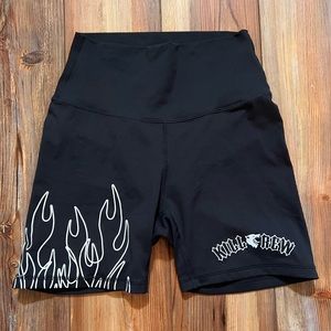 Kill Crew Flame Biker Shorts